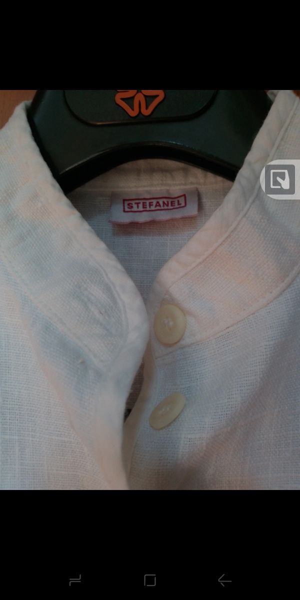 Top/gilet di lino Stefanel taglia S