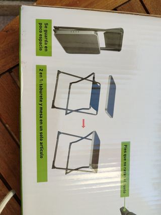 Taburete plegable