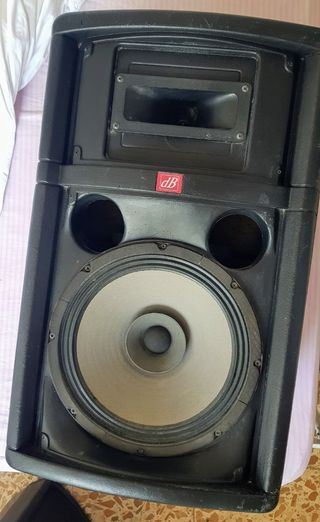 2 casse acustiche db exe2 pro