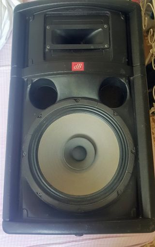 2 casse acustiche db exe2 pro