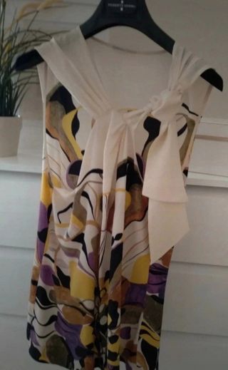 Blusa estampada de Massimo Dutti 