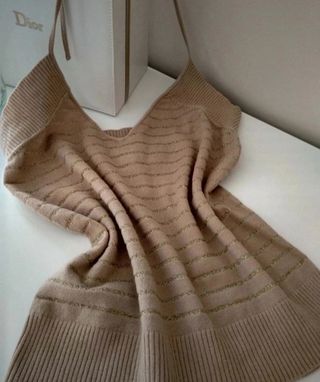Blusa Camel de Mango 