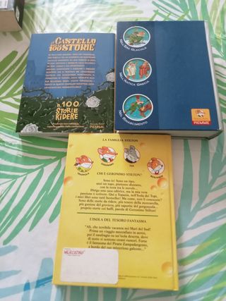 Tre libri di Geronimo Stilton 