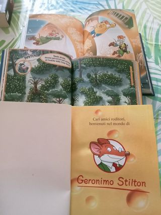 Tre libri di Geronimo Stilton 
