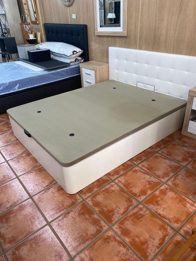 Canape en color blanco,gran capacidad