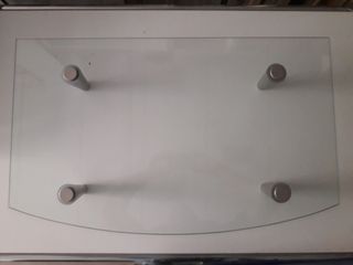 Plataforma cristal TV o Monitor grande