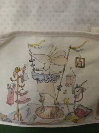 Organizador pañales y cremas bebe