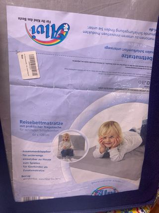 Cuna viaje Olmitos + colchón Alvi