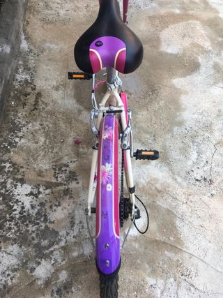 Bicicleta btwin rosa