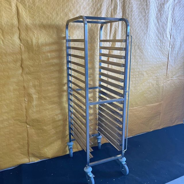 💥 💥 Carrello portavassoi a 14 vassoi [acciaio]