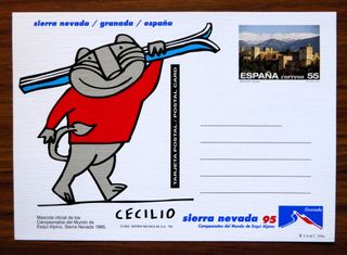 ESPAÑA, lote 9 tarjetas postales "ANDALUCÍA".