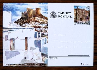 ESPAÑA, lote 9 tarjetas postales "ANDALUCÍA".