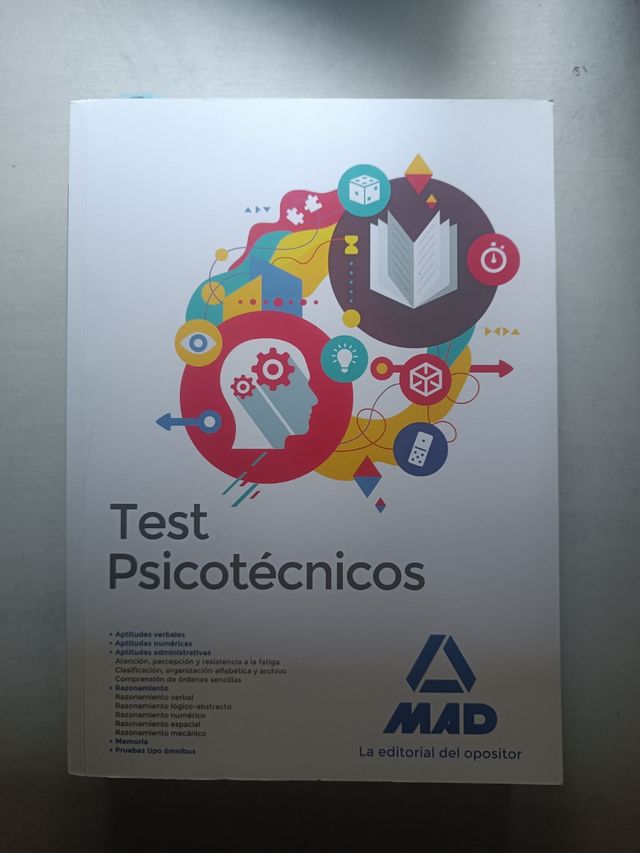 Libro psicotécnicos laboratorio