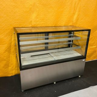 💥 💥 Vitrina Pastelera de Cristal con 2 estante