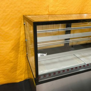 💥 💥 Vitrina Pastelera de Cristal con 2 estante