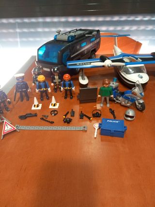 Lote policial de Playmobil 
