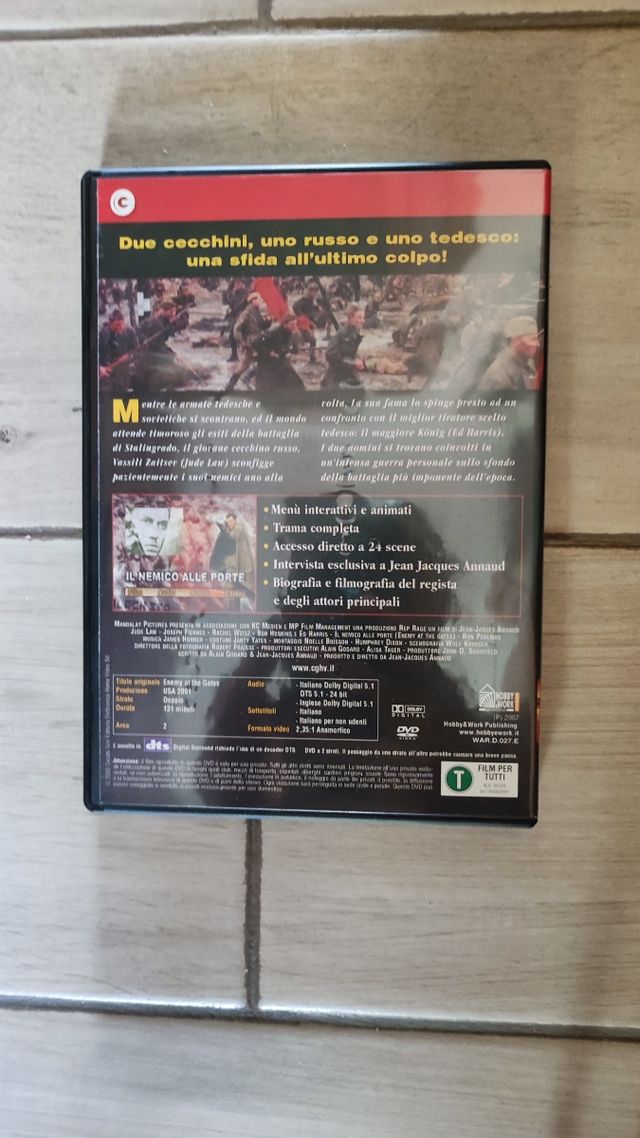 DVD il nemico alle porte