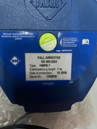 Anticaidas Retractil Ikar