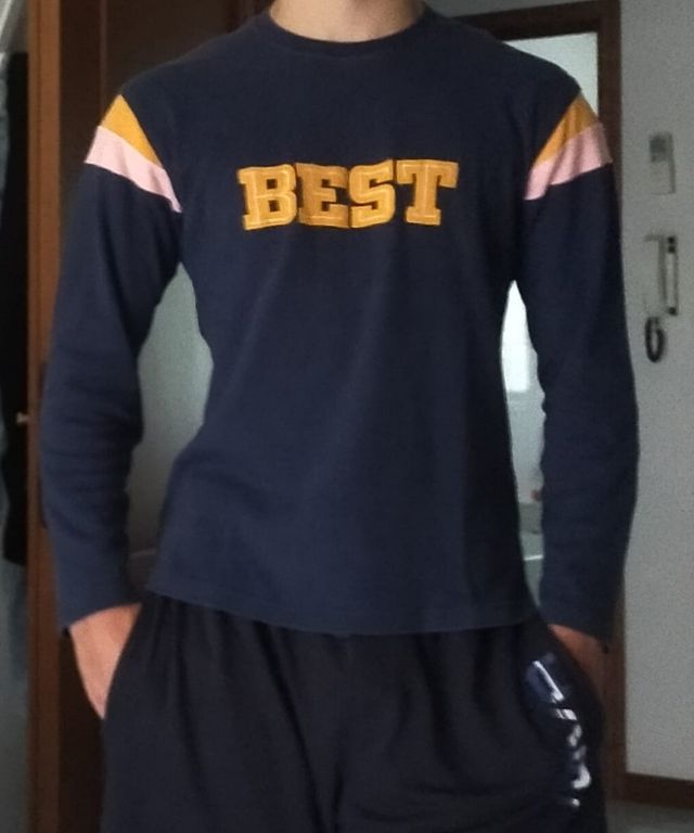 T-shirt maniche lunghe