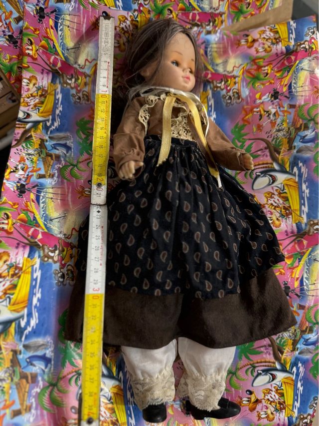 Bambola Migliorati anni 70, - 42 cm. Nonna