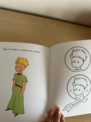 El Principito, libro para colorear