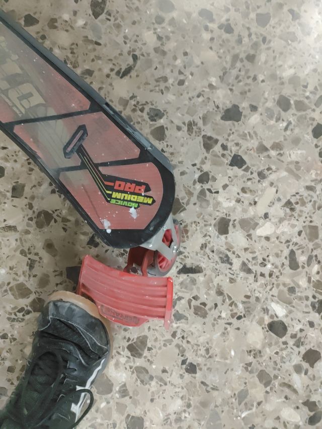 Patinete derrape