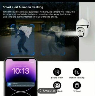 2 Cámaras IP wifi. Nuevas
