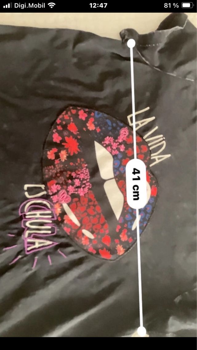 Camiseta desigual