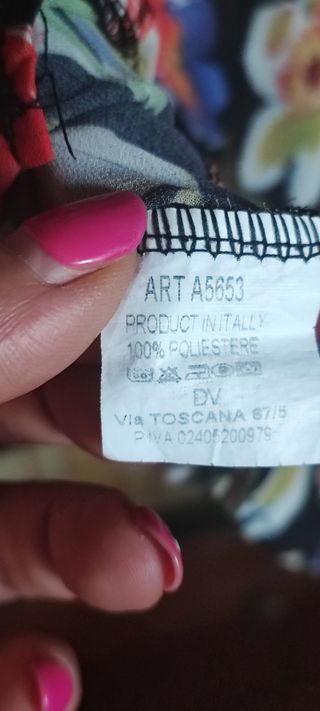 Camicetta donna floreale TG M