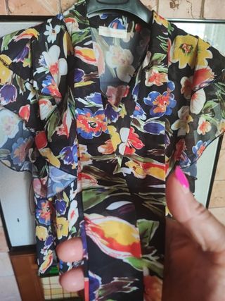 Camicetta donna floreale TG M