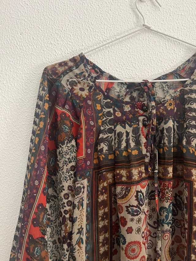 Blusa boho vintage