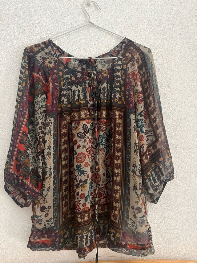 Blusa boho vintage