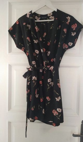 Mono corto de flores