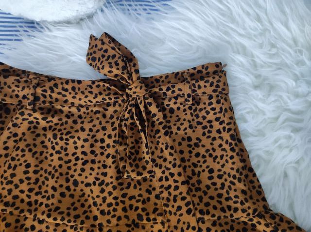 Falda pantalón estampada