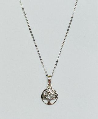 Colgante arbol de la vida y cadena plata ley 925