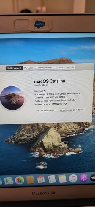 Macbook Air A1466 i7