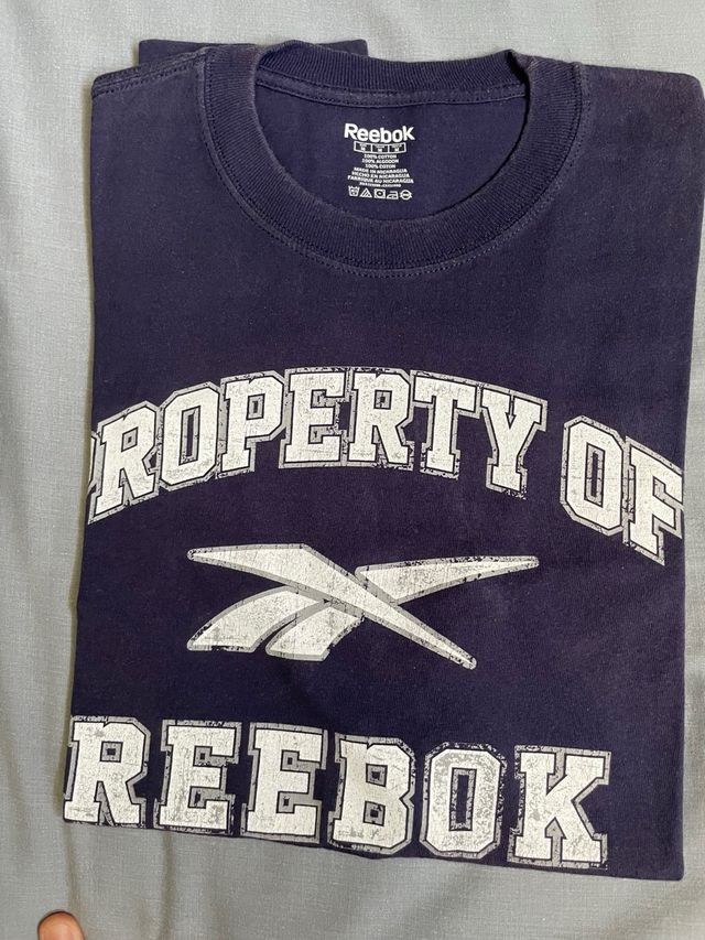 Camiseta reebok azul M