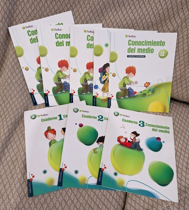 Pack nuevo libros Conocimiento del Medio
