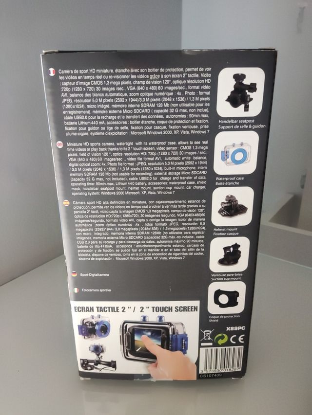 Telecamera sportiva HD Sonic