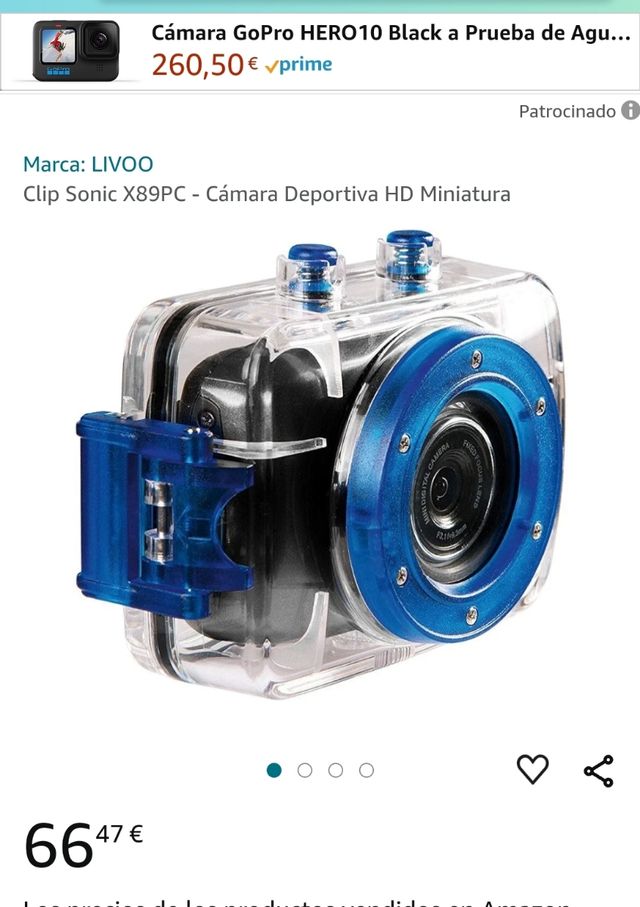 Telecamera sportiva HD Sonic