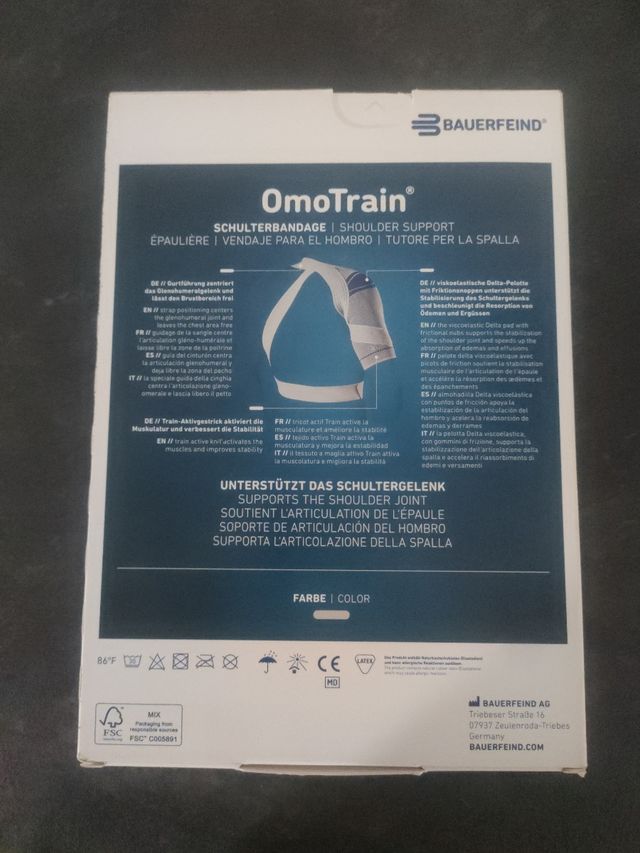 Omotrain hombrera Vendaje ortopedia