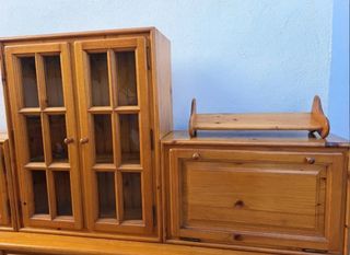 MUEBLE MODULAR DE MADERA PROVENZAL