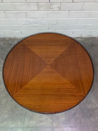 Mesa de centro patas imitando bambú