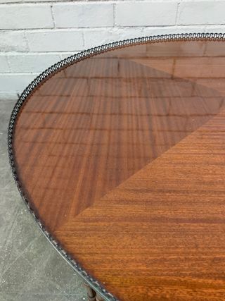 Mesa de centro patas imitando bambú