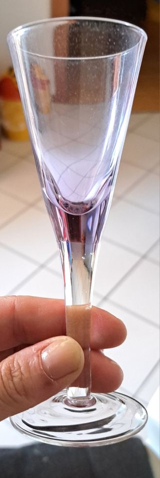 Set di 6 bicchieri colorati da liquore