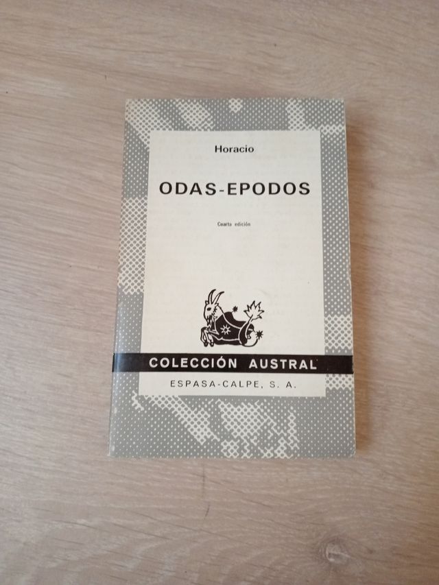 HORACIO. ODAS - EPODOS.