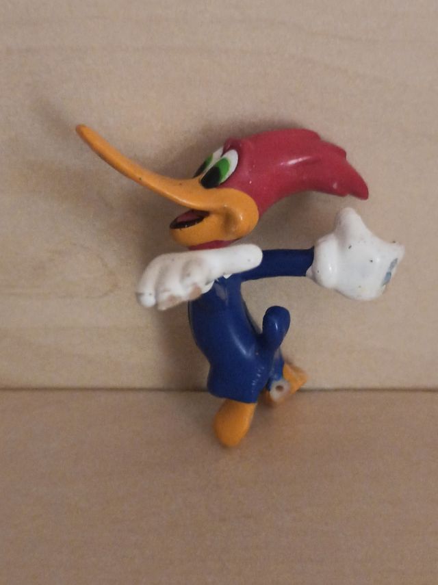 Antiguo muñeco Pajaro Loco.