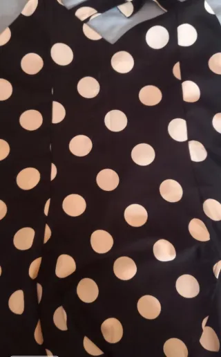 Vestido lunares, estilo flamenco