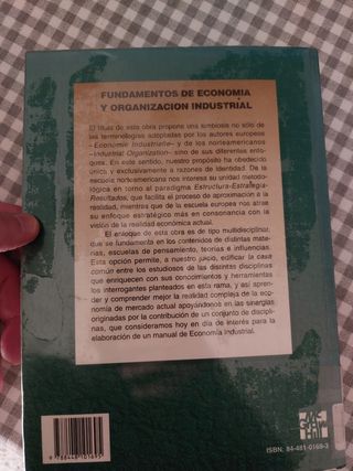 Economía y Organización Industrial