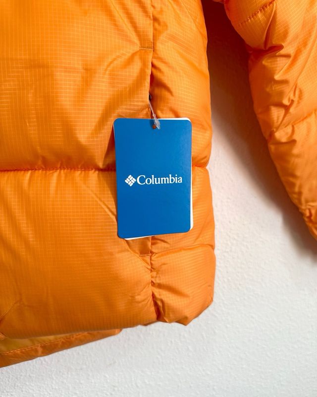 Cappotto Columbia arancione
